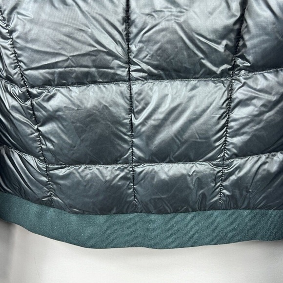 Ralph Lauren RLX Olive Green Puffer Jacket Size L Goose Down Quilted - Picture 10 of 16